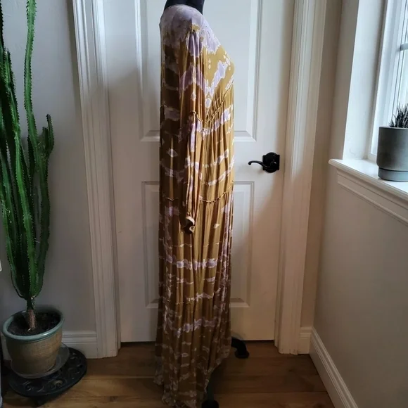 Young Fabulous & Broke Josette Maxi Tie Dye Bohemian Dress Size S 😍 - Picture 7 of 9